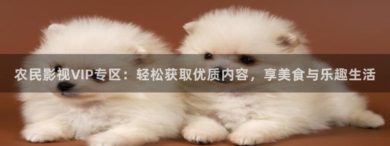 影院麻豆：农民影视VIP专区：轻松获取优质内容，享美食与乐趣生活